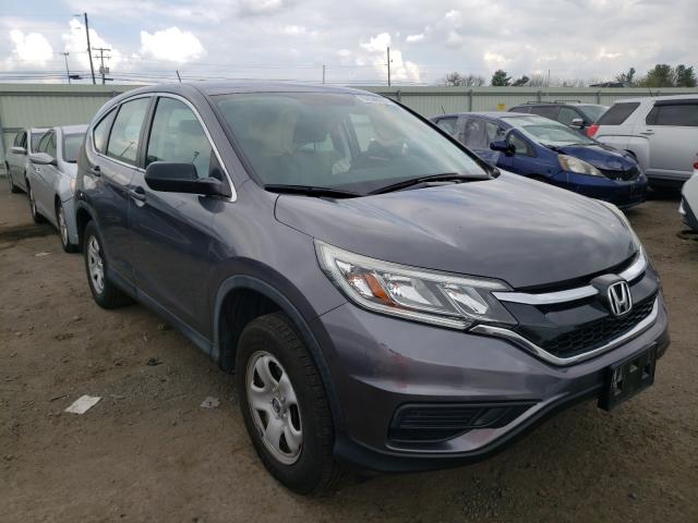HONDA CR-V LX 2015 with VIN 5J6RM4H30FL057138 - Photo from auction