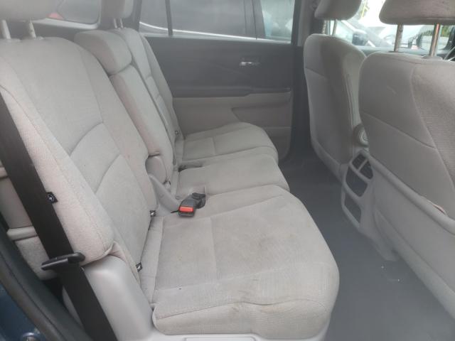 Photo 6 from auction – 2016 HONDA PILOT LX with VIN 5FNYF6H15GB087438