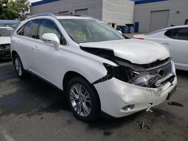 LEXUS RX 450 2010 with VIN JTJBC1BA8A2018132 - Photo from auction