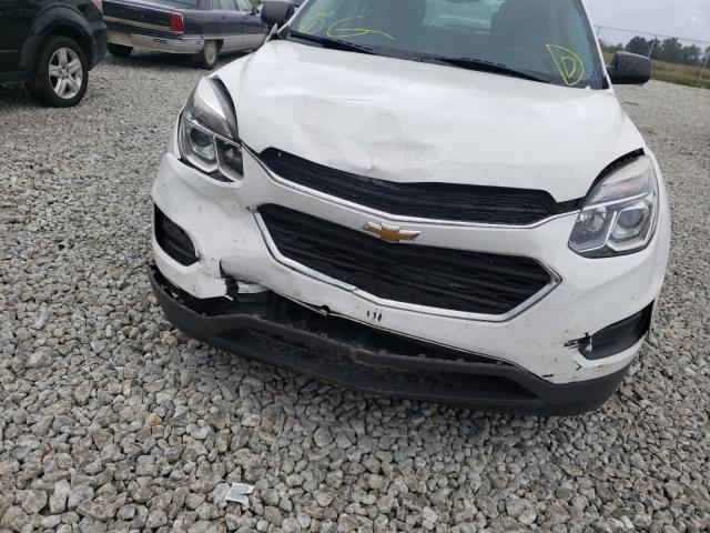 Photo 9 from auction – 2016 CHEVROLET EQUINOX LS with VIN 2GNALBEK5G6131354