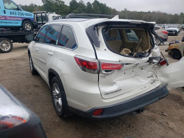 Photo 3 from auction – 2015 TOYOTA HIGHLANDER with VIN 5TDDKRFH5FS076297
