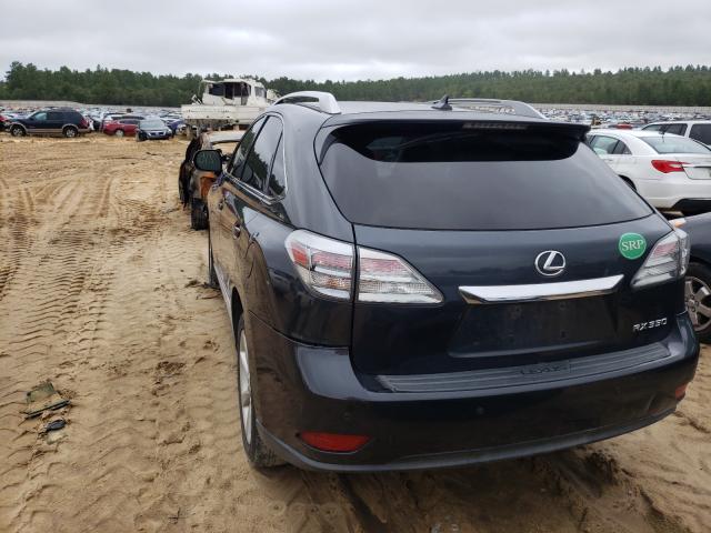 Photo 3 from auction – 2011 LEXUS RX 350 with VIN JTJZK1BA5B2002912