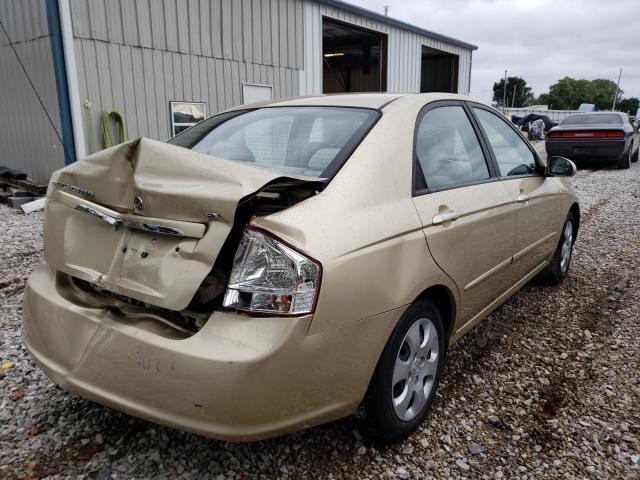 Photo 4 from auction – 2009 KIA SPECTRA EX with VIN KNAFE221295650992
