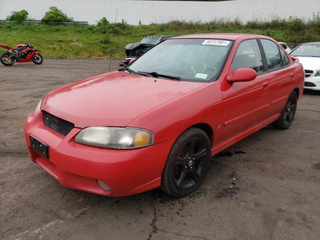 Photo 5 from auction – 2002 NISSAN SENTRA SE- with VIN 3N1AB51DX2L708200