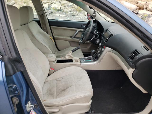 Photo 5 from auction – 2009 SUBARU LEGACY 2.5 with VIN 4S3BL616997220800