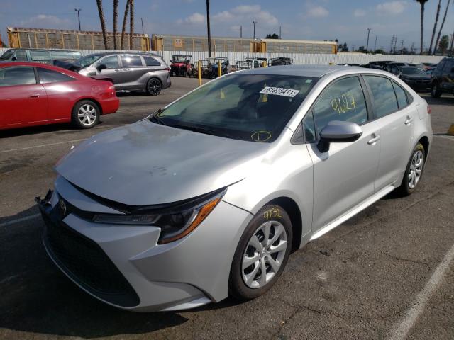 Photo 2 from auction – 2021 TOYOTA COROLLA LE with VIN 5YFEPMAE0MP228711