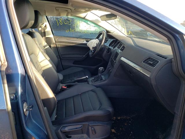 Photo 5 from auction – 2017 VOLKSWAGEN GOLF ALLTR with VIN 3VWH17AU9HM504790