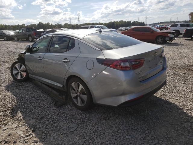 Photo 3 from auction – 2014 KIA OPTIMA HYB with VIN KNAGN4AD3E5072522
