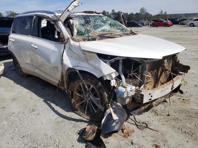 TOYOTA HIGHLANDER 2018 with VIN 5TDJZRFH0JS496895 - Photo from auction