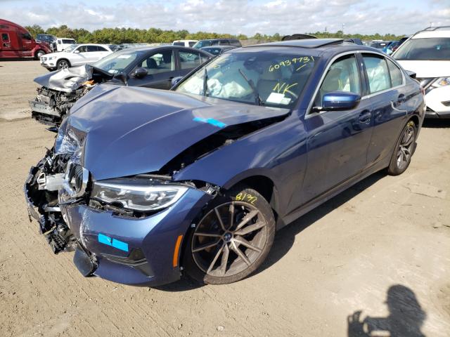 Photo 2 from auction – 2021 BMW 330XI with VIN 3MW5R7J00M8B74324