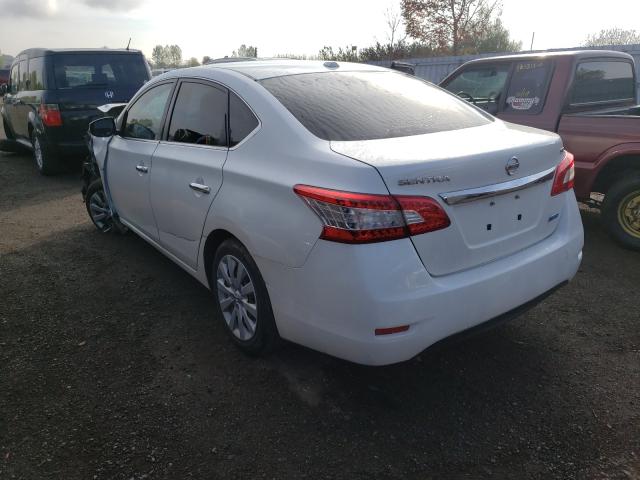 Photo 3 from auction – 2013 NISSAN SENTRA S with VIN 3N1AB7AP1DL619687