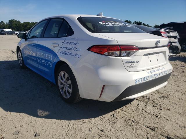 Photo 3 from auction – 2021 TOYOTA COROLLA LE with VIN JTDEPMAE0MJ172323