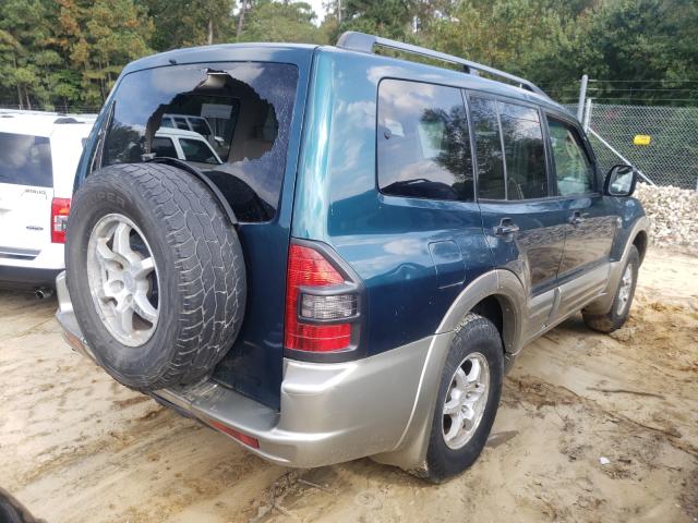 Photo 4 from auction – 2002 MITSUBISHI MONTERO with VIN JA4MW31R22J001611