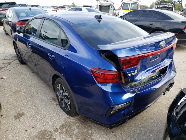 Photo 3 from auction – 2020 KIA FORTE FE with VIN 3KPF24AD1LE155701