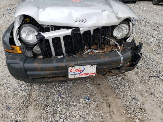 Photo 9 from auction – 2007 JEEP LIBERTY SP with VIN 1J4GL48K77W519325