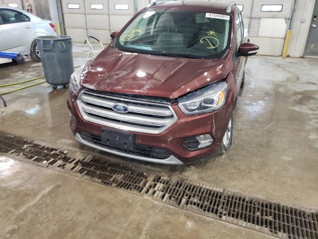 Photo 9 from auction – 2018 FORD ESCAPE TIT with VIN 1FMCU9J96JUC89748
