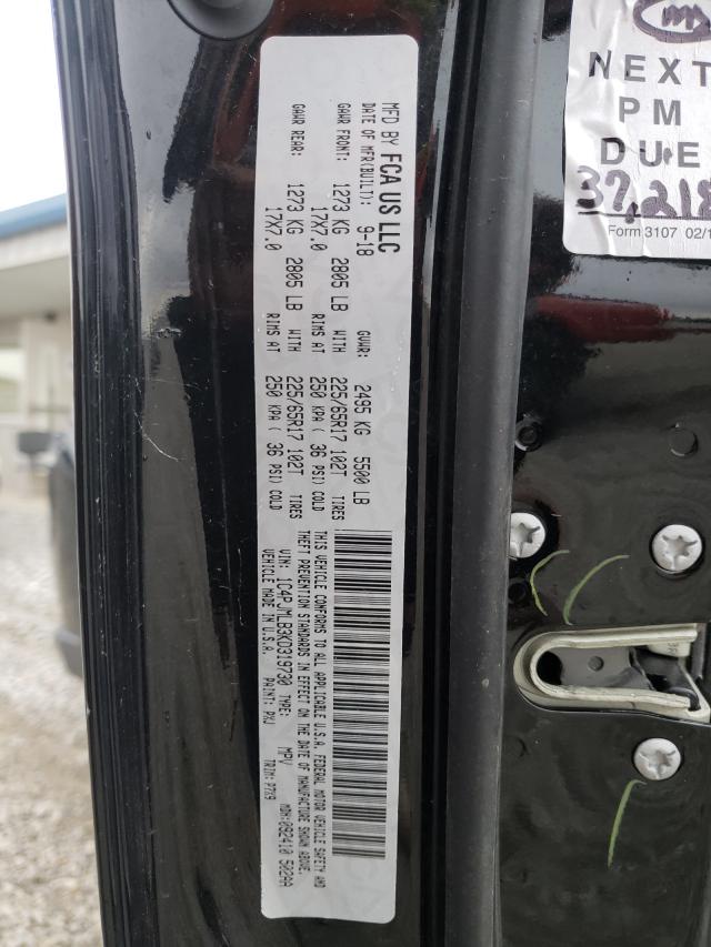 Photo 10 from auction – 2019 JEEP CHEROKEE with VIN 1C4PJMLB3KD319730