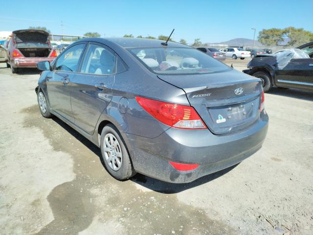 Photo 3 from auction – 2012 HYUNDAI ACCENT GLS with VIN KMHCT4AE9CU173014