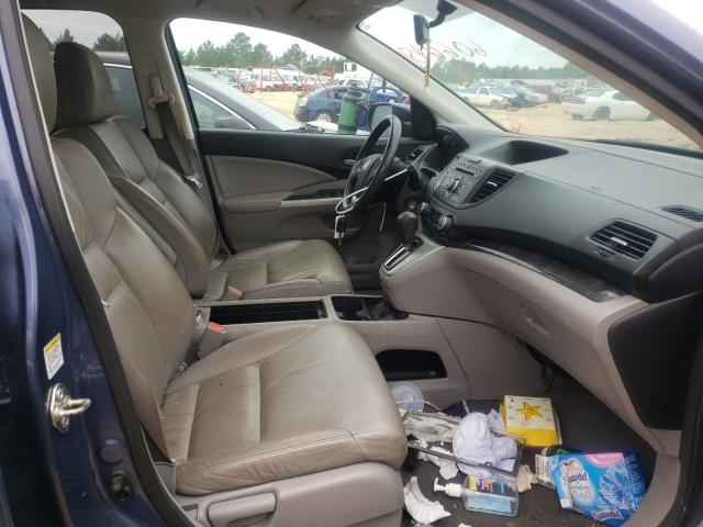 Photo 5 from auction – 2014 HONDA CR-V EXL with VIN 2HKRM3H72EH558411