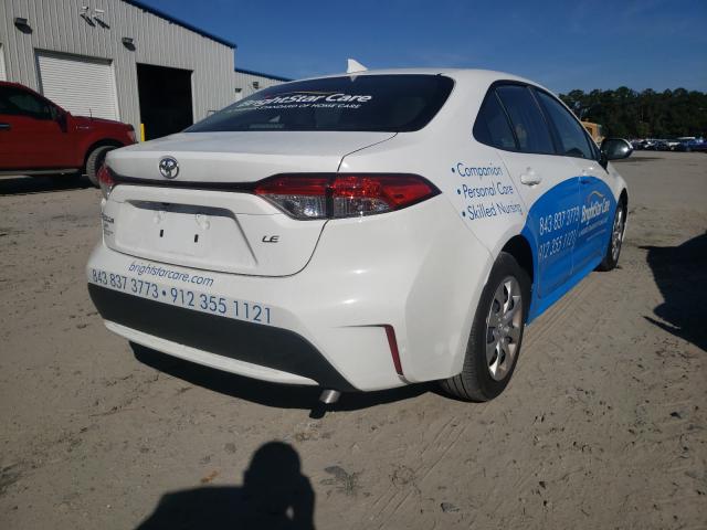 Photo 4 from auction – 2021 TOYOTA COROLLA LE with VIN JTDEPMAE0MJ172323
