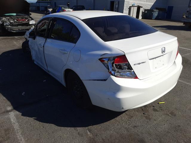 Photo 3 from auction – 2012 HONDA CIVIC LX with VIN 19XFB2F59CE374122