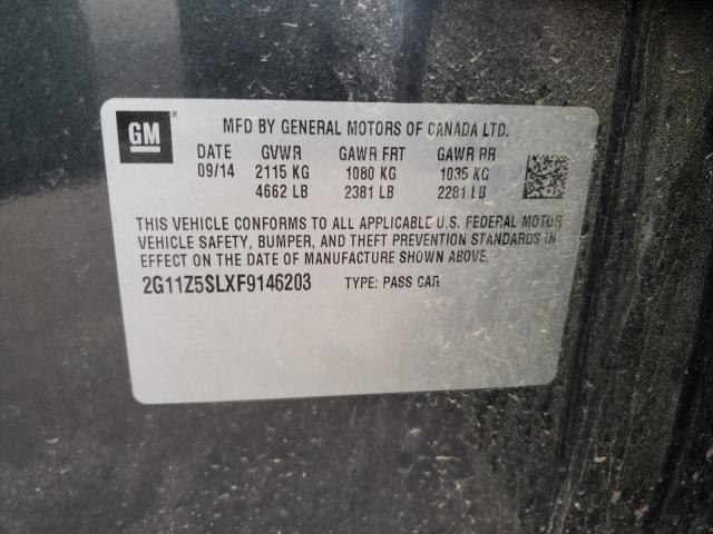 Photo 10 from auction – 2015 CHEVROLET IMPALA LS with VIN 2G11Z5SLXF9146203