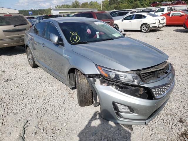 KIA OPTIMA HYB 2014 with VIN KNAGN4AD3E5072522 - Photo from auction