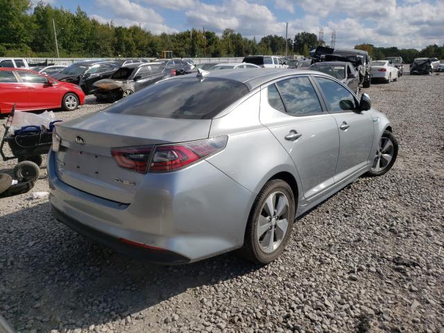 Photo 4 from auction – 2014 KIA OPTIMA HYB with VIN KNAGN4AD3E5072522