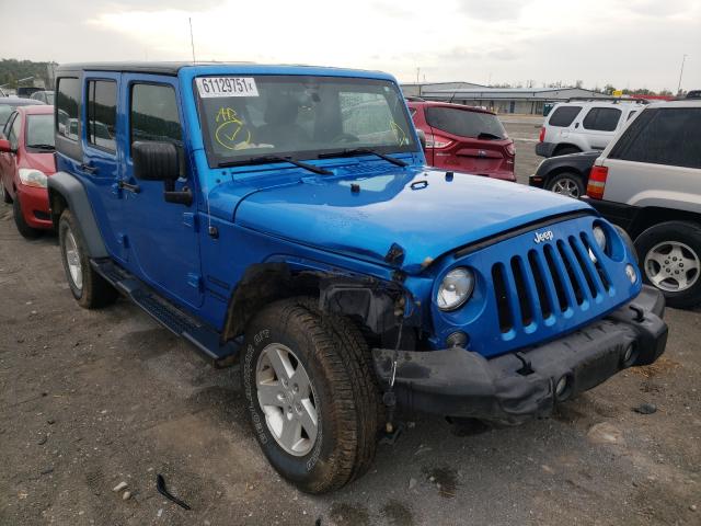 JEEP WRANGLER U 2015 with VIN 1C4BJWDG7FL528772 - Photo from auction