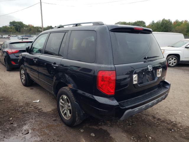 Photo 3 from auction – 2005 HONDA PILOT EX with VIN 2HKYF18475H500844