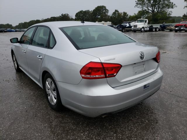 Photo 3 from auction – 2013 VOLKSWAGEN PASSAT S with VIN 1VWAP7A38DC095443