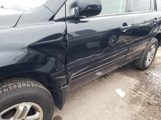Photo 9 from auction – 2005 HONDA PILOT EX with VIN 2HKYF18475H500844