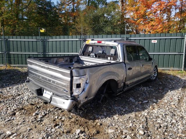 Photo 4 from auction – 2021 FORD F150 SUPER with VIN 1FTFW1E8XMFA77863