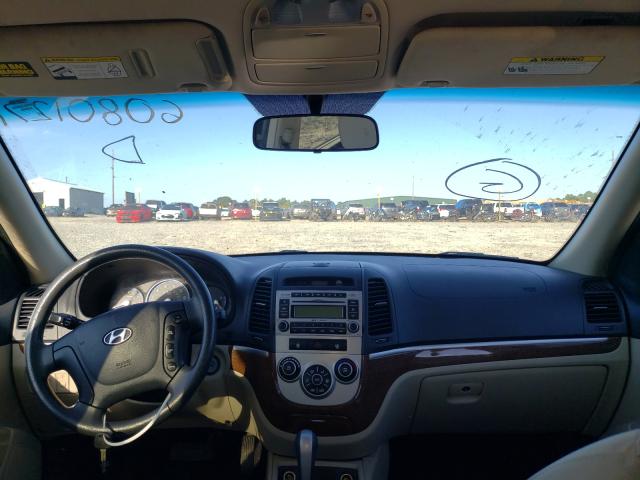 Photo 9 from auction – 2008 HYUNDAI SANTA FE G with VIN 5NMSG13DX8H187056