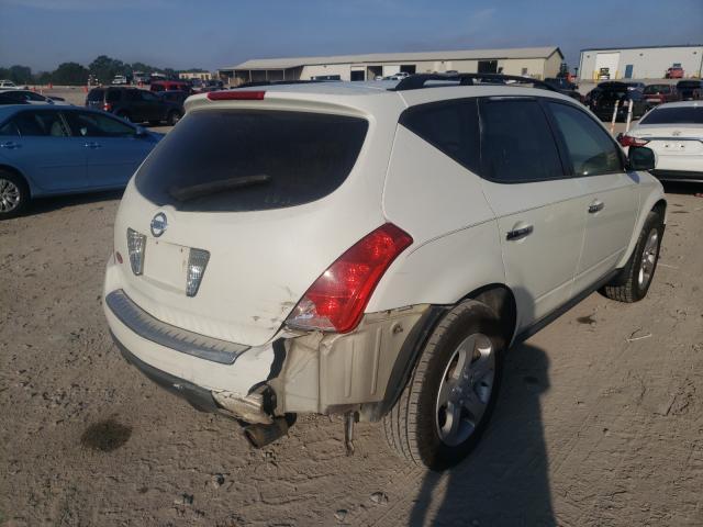 Photo 4 from auction – 2004 NISSAN MURANO SL with VIN JN8AZ08T34W205649