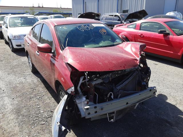 NISSAN VERSA S 2015 with VIN 3N1CN7AP1FL809850 - Photo from auction