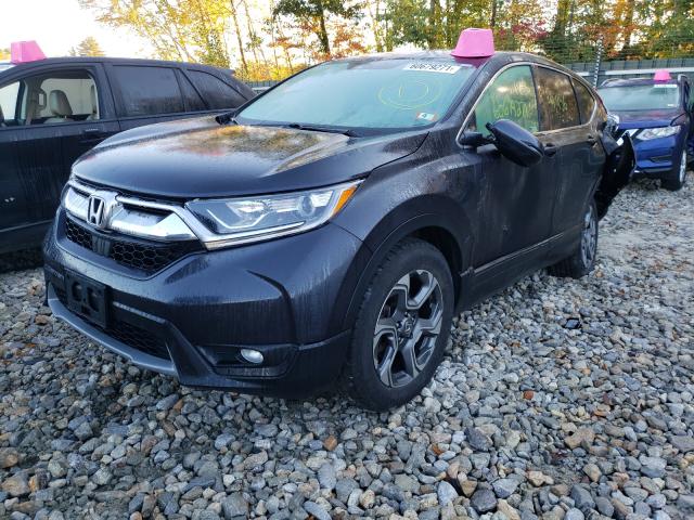 Photo 2 from auction – 2019 HONDA CR-V EX with VIN 2HKRW2H55KH637716
