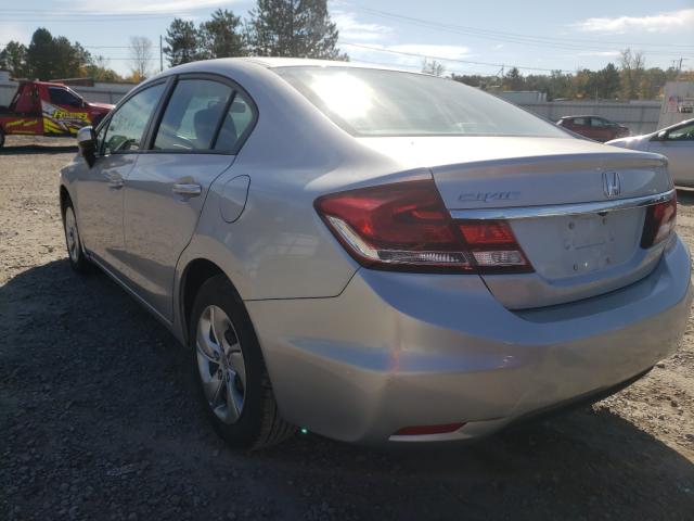 Photo 3 from auction – 2014 HONDA CIVIC LX with VIN 19XFB2F57EE266259
