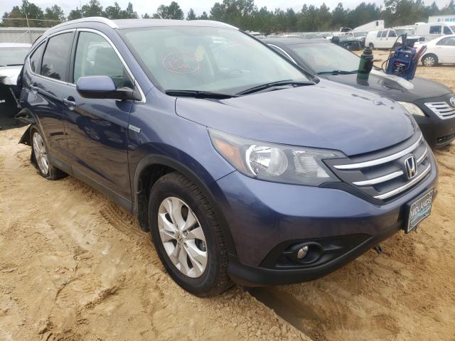 HONDA CR-V EXL 2014 with VIN 2HKRM3H72EH558411 - Photo from auction