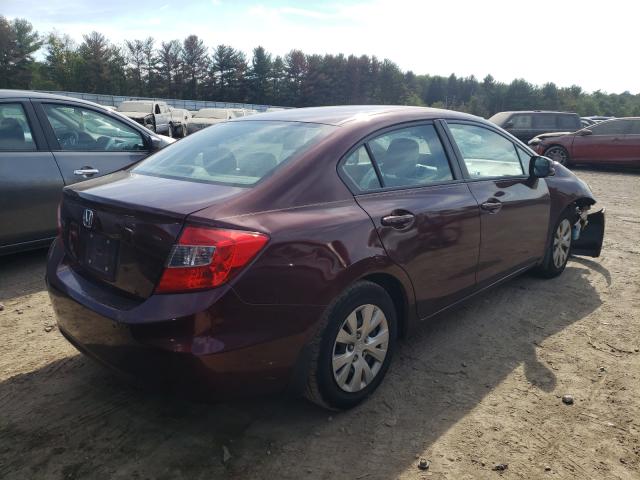 Photo 4 from auction – 2012 HONDA CIVIC LX with VIN 19XFB2F55CE372805