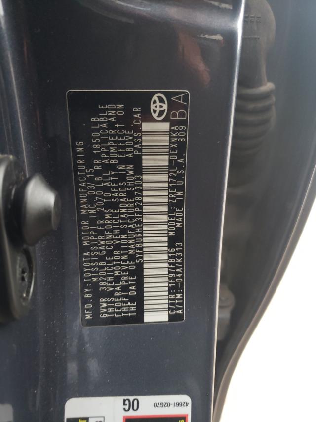 Photo 10 from auction – 2015 TOYOTA COROLLA L with VIN 5YFBURHE3FP287303