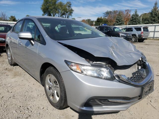 HONDA CIVIC LX 2014 with VIN 19XFB2F57EE266259 - Photo from auction