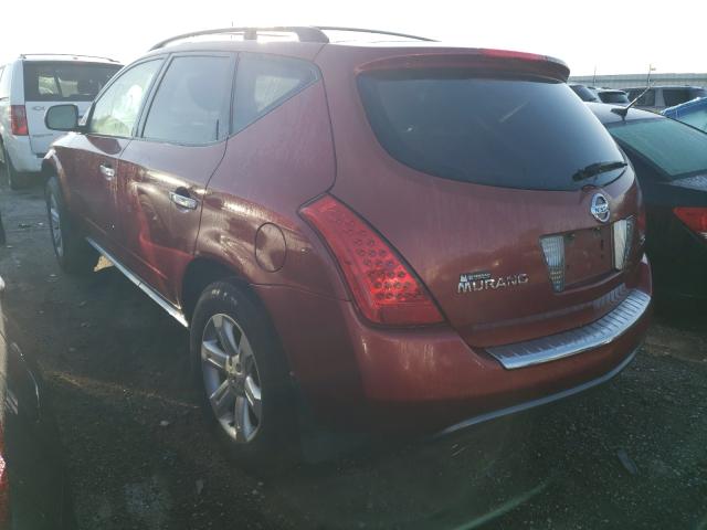 Photo 3 from auction – 2007 NISSAN MURANO with VIN JN8AZ08T27W517658