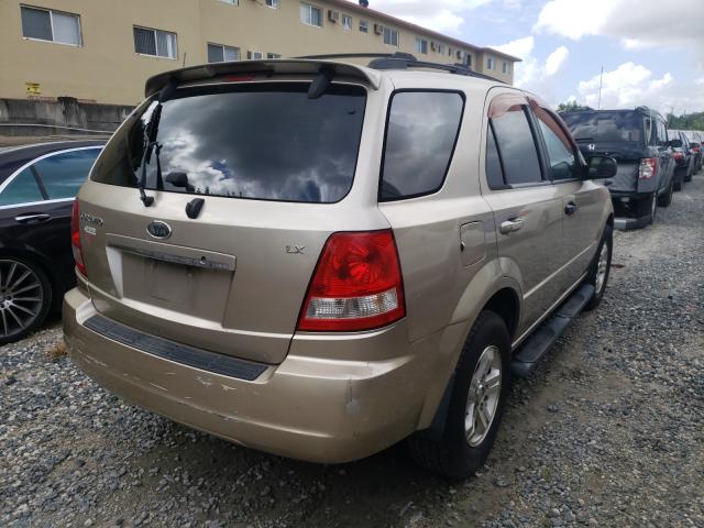 Photo 4 from auction – 2006 KIA SORENTO EX with VIN KNDJD733865556494