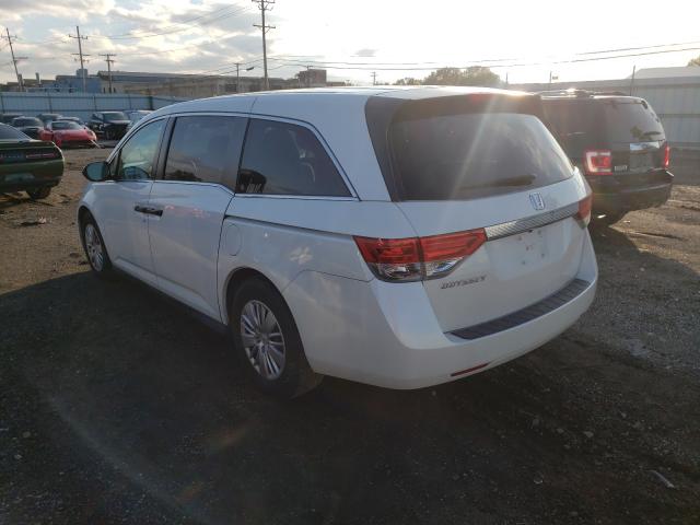 Photo 3 from auction – 2015 HONDA ODYSSEY LX with VIN 5FNRL5H25FB083761