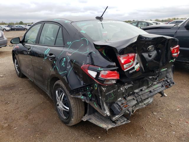 Photo 3 from auction – 2020 KIA RIO LX with VIN 3KPA24AD4LE337399