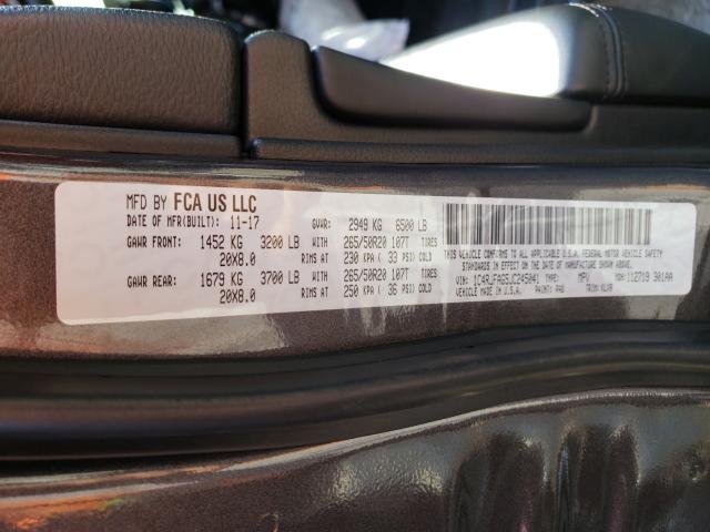 Photo 10 from auction – 2018 JEEP GRAND CHER with VIN 1C4RJFAG5JC245041