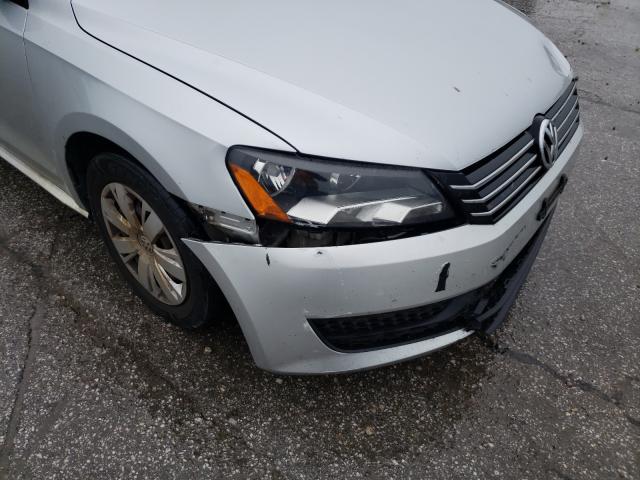 Photo 9 from auction – 2013 VOLKSWAGEN PASSAT S with VIN 1VWAP7A38DC095443