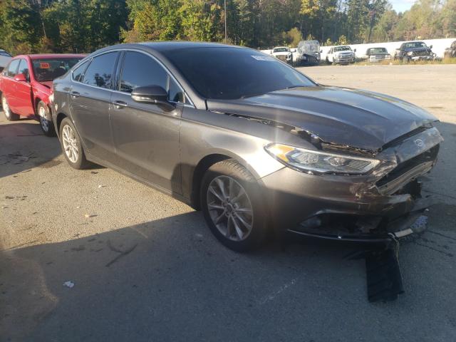 FORD FUSION SE 2017 with VIN 3FA6P0HD4HR254731 - Photo from auction