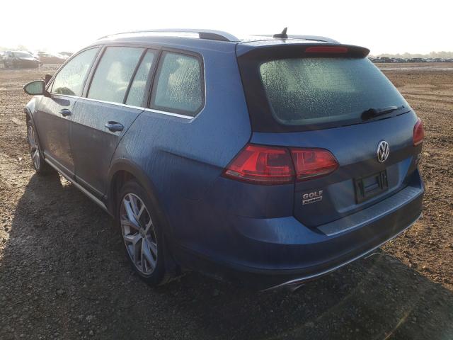 Photo 3 from auction – 2017 VOLKSWAGEN GOLF ALLTR with VIN 3VWH17AU9HM504790